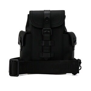 Louis Vuitton Crossbody Christopher Bag Taurillon Leather Matte Black